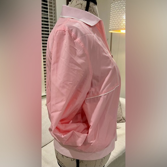 Sag Harbor Petite Medium Pink Women's Jacket Tennis Pickleball Sport - Picture 3 of 13
